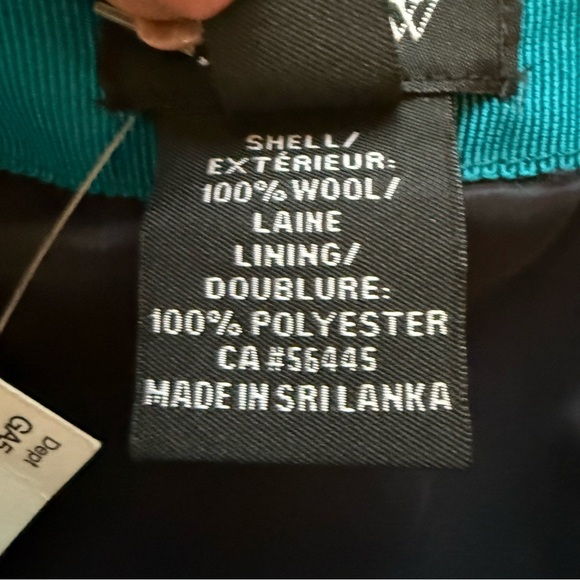 New J. Crew Blue Double Serge Wool Lined Back Zip No. 2 Pencil Skirt Size 0 - Picture 6 of 9